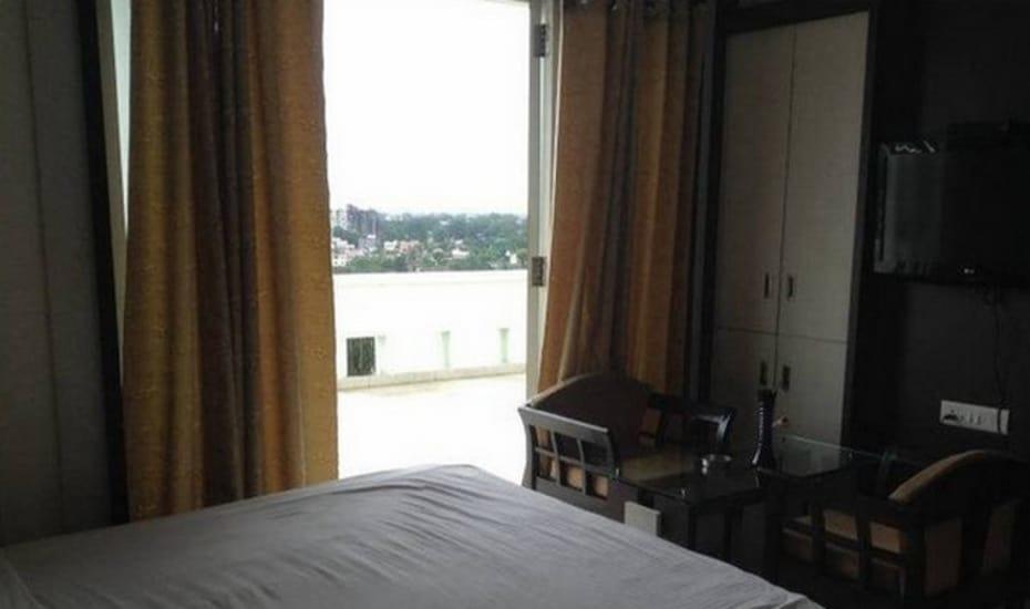 Hotel Tushtaya Residency Goddā Buitenkant foto